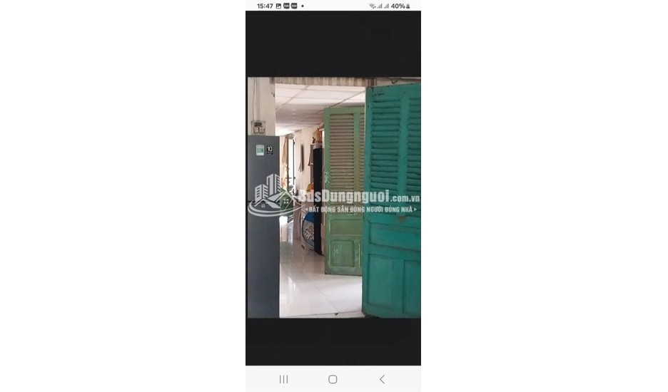 Bán đất tặng căn nhà cấp 4 DT 6,55m x 9,5m = 62m2 24 TỶ